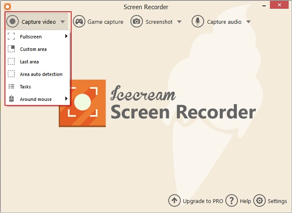 Мороженое Screen Recorder