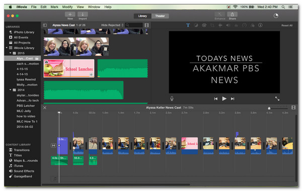 iMovie Videoumkehrer