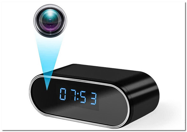 Led Clock Mini Spy Camera