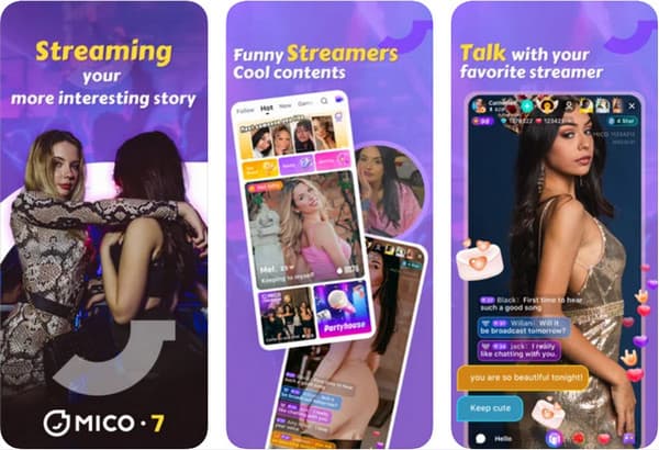 Mico Chat Video-Chat mit fremden Apps