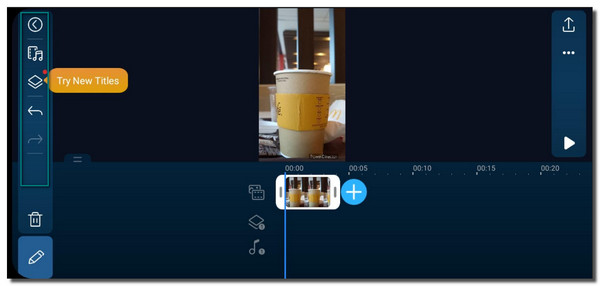 PowerDirector Chỉnh sửa kích thước video TikTok