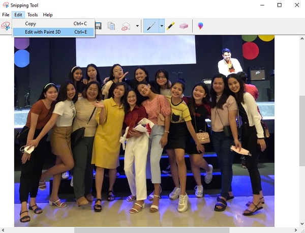 Snipping Tool Edit