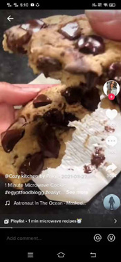 Receita de 1 minuto do TikTok