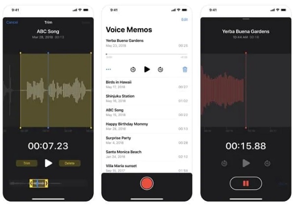 Voice Memos Audio Recorder App
