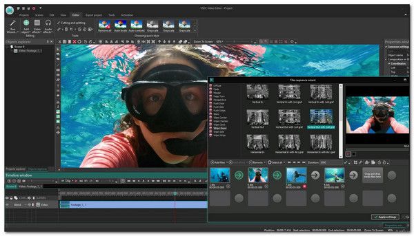 VSDC Free Video Editor Inverseur vidéo