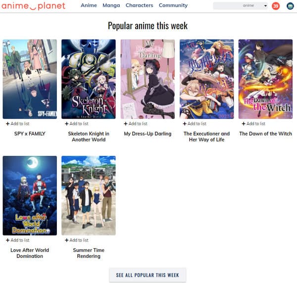 Anime Planet Safe GoGoAnime Site