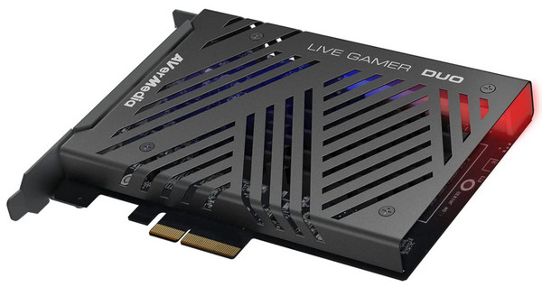 AverMedia Live Gamer Duo כרטיס לכידת התקציב הטוב ביותר
