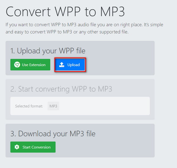 Convert Helper המרת WPP ל-MP3