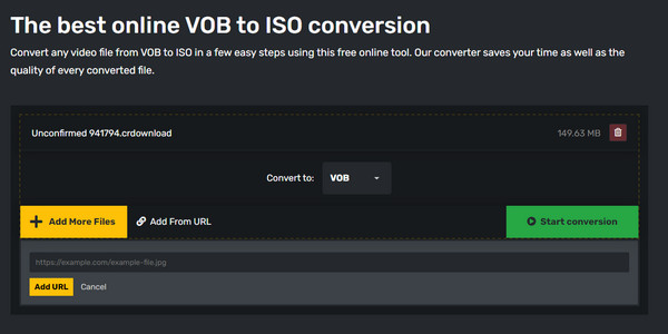 Convert365 Hogyan lehet VOB-t kivonni az ISO-ból