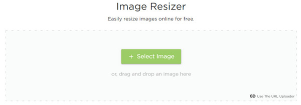 ImageResizer छवि का चयन करें