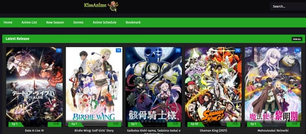 KissAnime Sitio como AnimeUltima