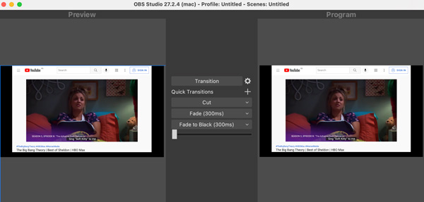 OBS Studio Mode