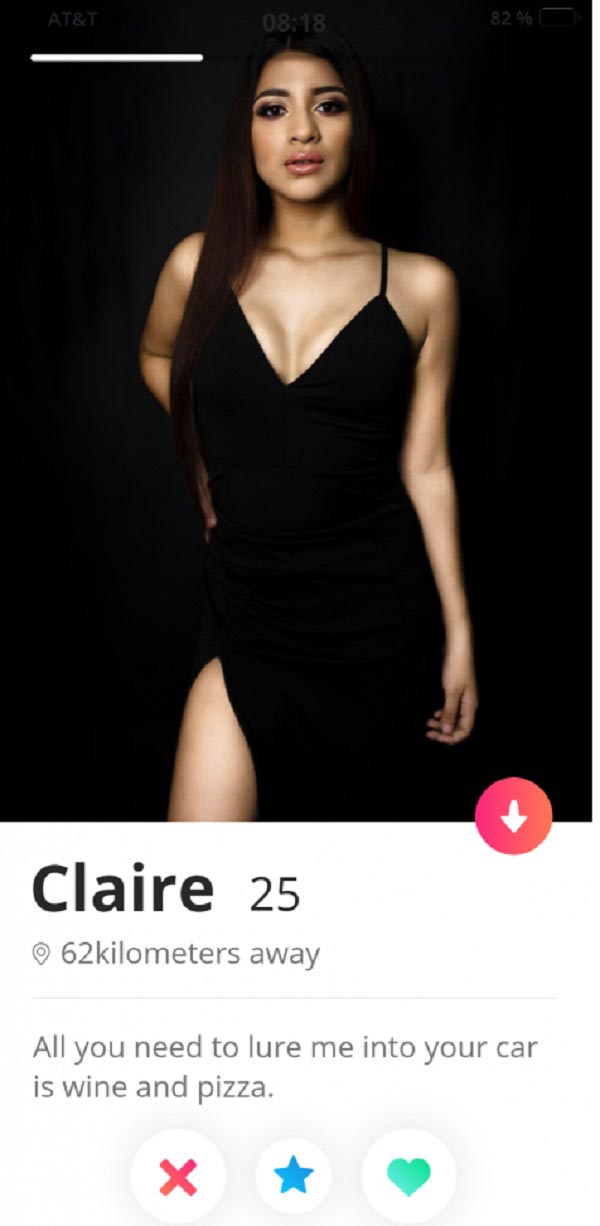 Tinder Bios แคลร์