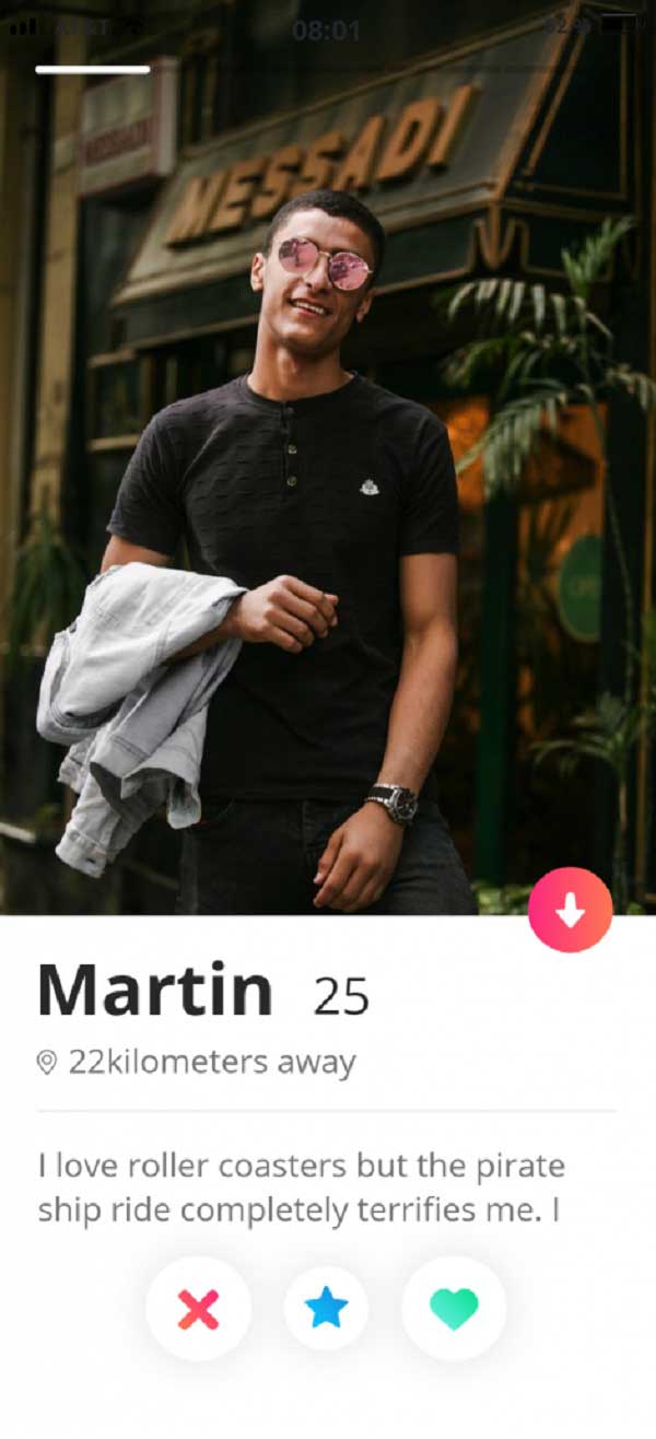 Tinder Bios Martín
