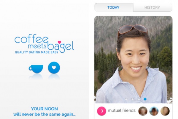 Kaffee trifft Bagel Video-Dating-App