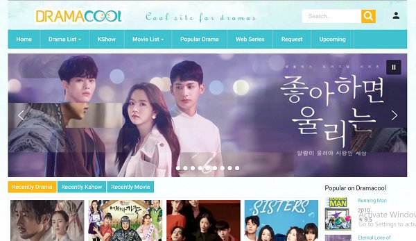 Dramacool KDRAMA Website
