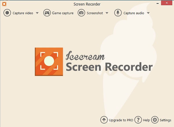 Icecream Windows 8 Screen Recorder