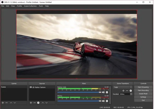 OBS Studio Windows 8 屏幕录像机