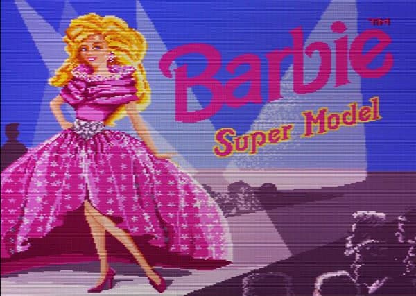 Barbie Super Model Barbie Dress Up Joc