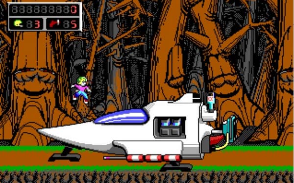 Commander Keen Goodbye Galaxy 최고의 도스 게임