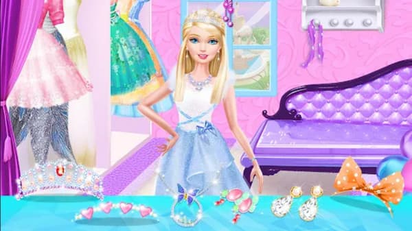 Fesyen Doll Makeover Barbie Dress Up Permainan