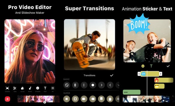 Inshot Ajouter de l'audio à l'application vidéo