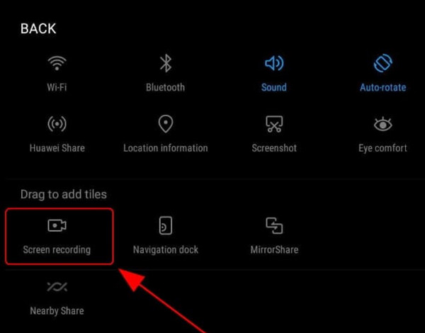 IG Android 11 Schermrecorder-pictogram