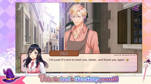 Liebeszauber geschrieben in den Stars Otome Games