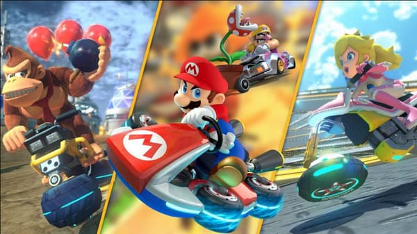 Mario Kart 8 Deluxe Two-Player Games