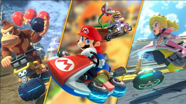 Jogos para dois jogadores de luxo Mario Kart 8
