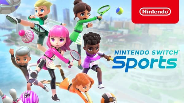 Nintendo Switch Sports-spil med to spillere