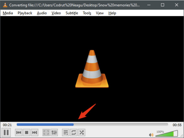 VLC Как уменьшить размер видеофайла