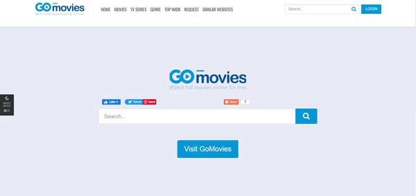 Des sites comme TVMuse GoMovies