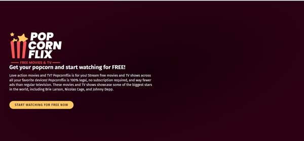 Sites Like TVMuse PopcornFlix