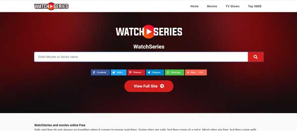 TVMuse Watch Series जैसी साइटें