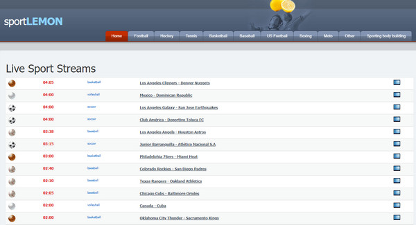 SportLemon TV FirstRowSports Alternatives