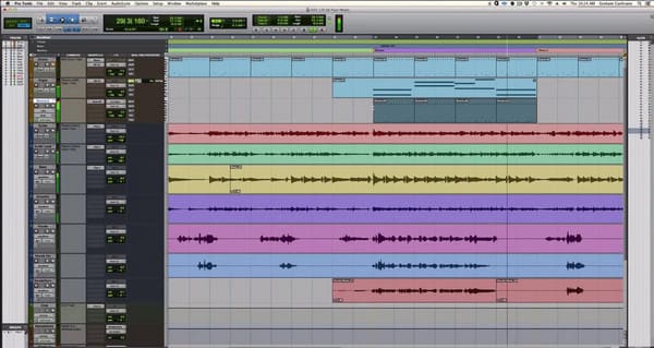 Avid Pro Tools ljudinspelningsprogramvara