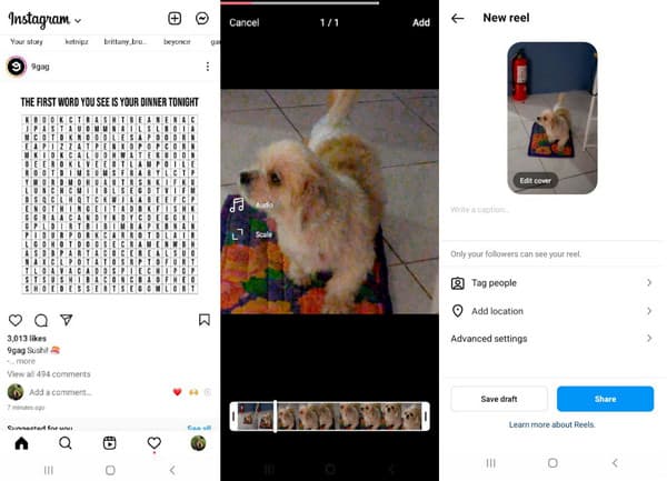 Instagram Como adicionar música a uma postagem no Instagram