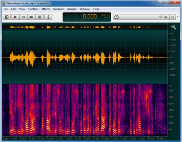 Ocenaudio オーディオ録音ソフトウェア