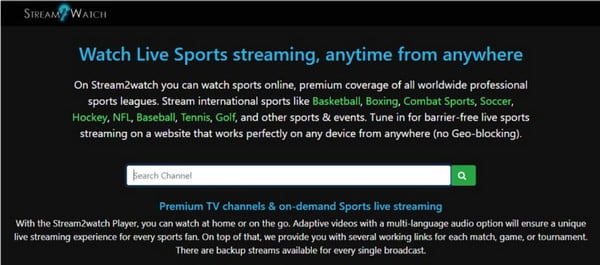 CricFree のような Stream2Watch サイト