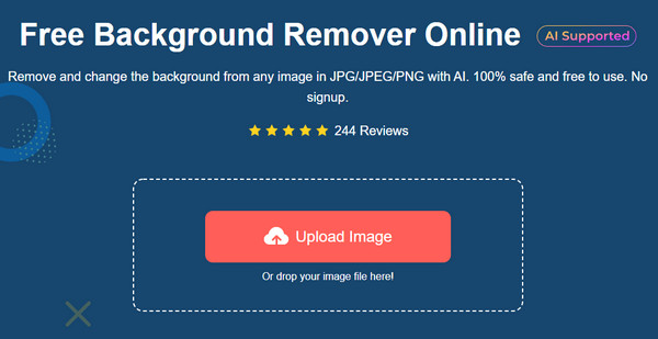 AnyRec Upload Image Button Make Background