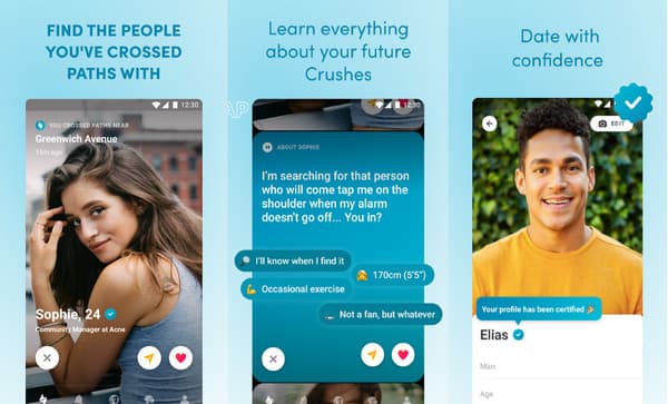 Applications de rencontres secrètes Happn