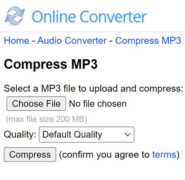Online-Konverter Wählen Sie Datei komprimieren