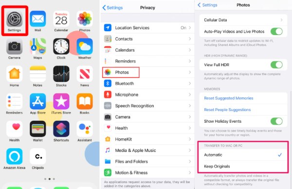 Μεταφέρετε εικόνες HEIC σε συμβατή μορφή στο iPhone