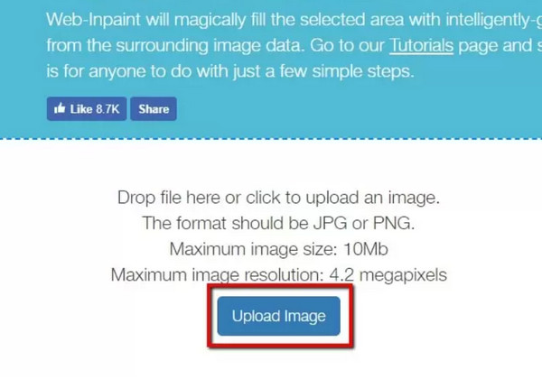 WebinPaint Upload Image How to Remove Emoji from Picture