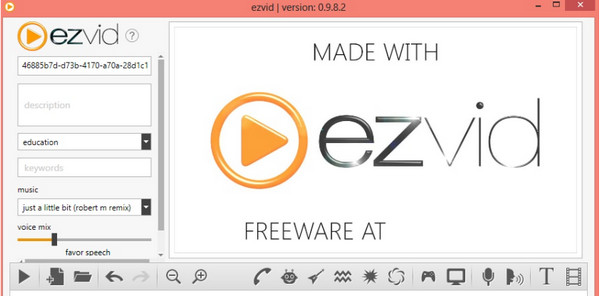 EZVID HD-schermrecorder