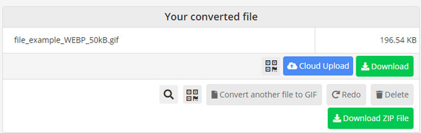 Online Converti Scarica Salva su Cloud