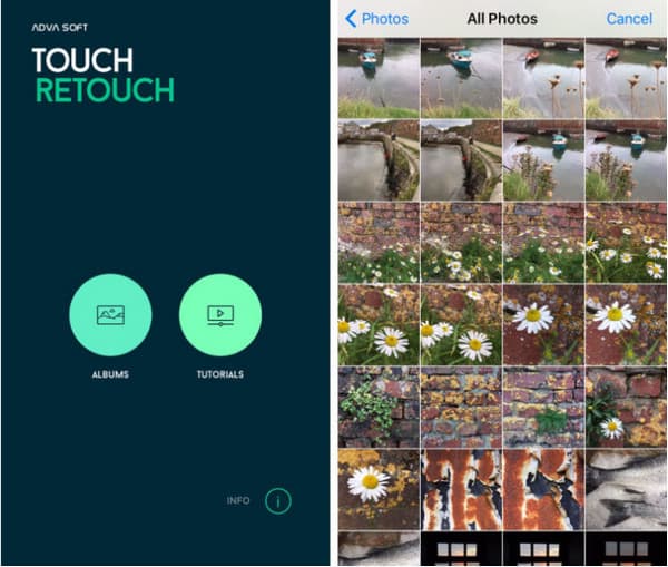 อัลบั้ม TouchRetouch