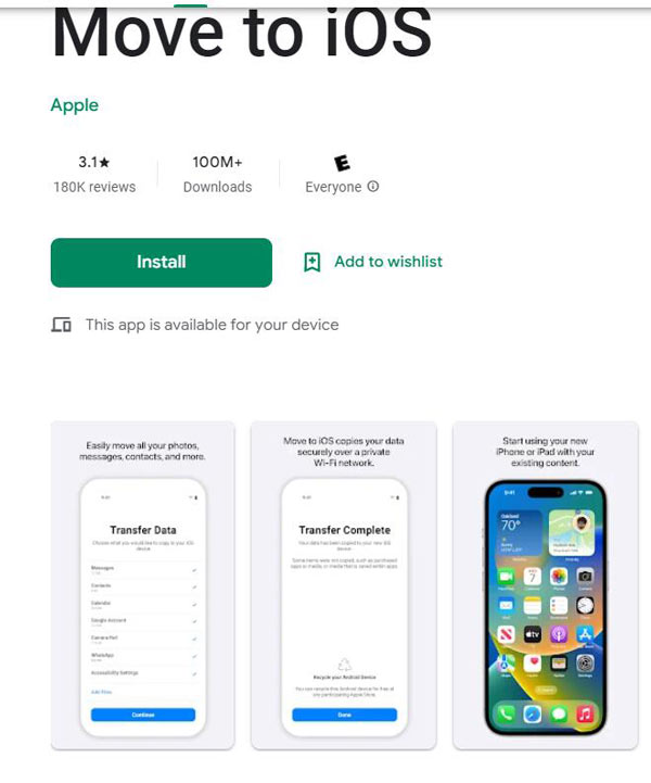 Descargar Mover a IOS