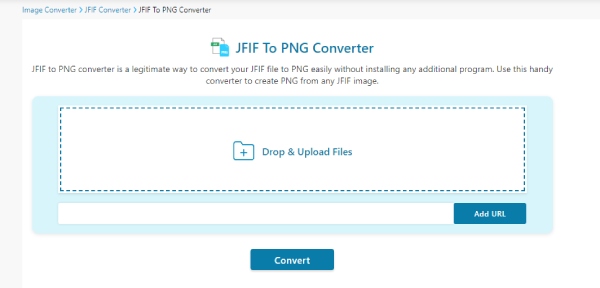 Convertidor en línea JFIF a PNG 